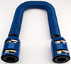 Stainless Steel Radiator Hose Kit Blue - image 2