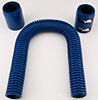 Stainless Steel Radiator Hose Kit Blue - image 3