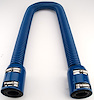 Stainless Steel Radiator Hose Kit Blue - image 1