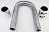 Stainless Steel Radiator Hose Kit Natural/Polished - image 3