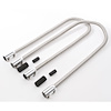 Stainless Steel Heater Hose Kit Polished Finish - image 1