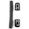 Stainless Steel Radiator Hose Kit Black - image 1