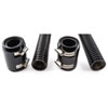 Stainless Steel Radiator Hose Kit Black - image 3