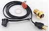 28mm Threaded Core Plug Heater 1500 Watts @ 12.5A @ 120VAC - image 1