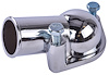 O-Ring Style Thermostat Housing for 1966-1975 Chevy V8 [Chrome Plated Steel] - image 1
