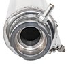 Round Recirculating/Overflow Catch Can with Filler Neck Polished Mirror Finish - image 4