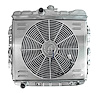 Aluminum Radiator & Fan Combo for Select 1965-1966 Mopar A Bodies With Small Block Engines [16 in. Fan] - image 1
