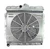 Aluminum Radiator & Fan Combo for Select 1966-1969 Mopar B-Bodies With Big Block Engines [16 in. Fan] - image 1