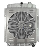 Aluminum Radiator & Fan Combo for 1942-1946 Chevrolet & GMC Trucks w/Chevy V8 Engine Conversion [16 in. Fan] - image 1