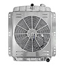 Aluminum Radiator & Fan Combo for 1942-1948 Chevrolet Passenger Car w/Chevy V8 Engine Conversion