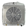 Reproduction Aluminum Radiator & Fan Combo for 1960-1962 Chevrolet Truck [16 in. Fan] - image 1