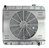 Reproduction Aluminum Radiator & Fan Combo for 1963-1966 Chevrolet & GMC Trucks [16 in. Fan] - image 1