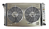 Aluminum Radiator & Fan Combo for 1970-1981 Chevrolet Camaro & Pontiac Firebird [Dual 12 in. Fans] - image 1