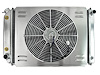 Aluminum Radiator & Fan Combo for 1979-1993 Ford Fox Body Mustang [16 in. Fan] - image 1