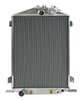 Aluminum Radiator & Fan Combo for 1932 Ford HI-BOY with Ford V8 Engine and Full-Height Grill [16 in. Fan] - image 2
