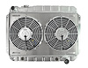 Aluminum Radiator & Fan Combo for 1966-1967 Chevrolet Chevelle, Malibu, & El-Camino [12 in. Dual Fans] - image 1