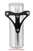 Billet Aluminum Mounting Bracket for Catch Cans, Cool Cans, and Vacuum Reservoirs [Black] - image 3