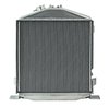 Aluminum Radiator for 1932 Ford LO-BOY with Chevy V8 Engine & Chopped Grill - image 2