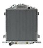 Aluminum Radiator & Fan Combo for 1932 Ford LO-BOY with Ford V8 Engine and Chopped Grill [16 in. Fan] - image 2