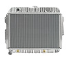 Reproduction Aluminum Radiator for Select 1966-1969 Mopar B-Bodies - image 1
