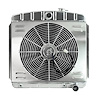 Aluminum Radiator & Fan Combo for Select 1955-1956 Chevrolet 6-cyl. Models w/Chevy Big Block V8 Eng. Conversion [16 in. Fan] - image 1