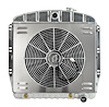 Reproduction Aluminum Radiator & Fan Combo for 1955-1959 Chevrolet Truck [16 in. Fan] - image 1