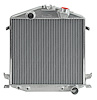 Aluminum Radiator for 1928-1931 Ford Model A with Chevy V8 Engine & Chopped Grill