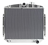 Reproduction Aluminum Radiator for 1955-1956 Chevrolet with V8 or 6 Cylinder Engine - image 1