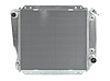 Reproduction Aluminum Radiator for 1966-1977 Ford Bronco with V8 Engine - image 1