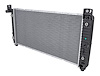 Replacement Radiator Fits Select 1996-2014 Cadillac, Chevrolet, GMC, Hummer Models [1-Row] - image 1