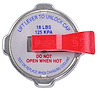 Radiator Cap With Safety Lever [18 psi] - image 1