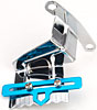 Chrome Timing Tab with Adjustable Pointer Small Block Chevy for 8" Balancer - image 2
