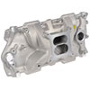 Intake Manifold for 1955-1986 Small Block Chevy 262-400 ci [Dual Plane, Natural] - image 3