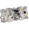 Intake Manifold for 1955-1986 Small Block Chevy 262-400, Dual Plane w/Spread Bore [Natural] - image 3