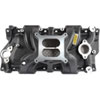 Intake Manifold for 1955-1986 Small Block Chevy 262-400, Dual Plane [Black] - image 2