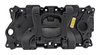 Intake Manifold for 1955-1986 Small Block Chevy 262-400, Dual Plane w/Spread Bore [Black] - image 2
