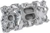 Intake Manifold for 1955-1986 Small Block Chevy 262-400, Dual Plane [Polished] - image 3