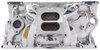Intake Manifold for 1996-2002 Small Block Chevy 350 Vortec with L31 Cast Iron Heads, Dual Plane [Polished] - image 2
