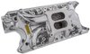 Intake Manifold for 1962-1985 Small Block Ford 260, 289 & 302 (Except Boss 302), Dual Plane 4-BBL [Polished] - image 3