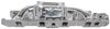 Intake Manifold for 1962-1985 Small Block Ford 260, 289 & 302 (Except Boss 302), Dual Plane 4-BBL [Polished] - image 4