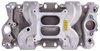 Cool Gap Intake Manifold for 1955-1996 Small Block Chevy, Dual Plane [Satin] - image 2
