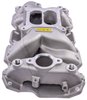 Cool Gap Intake Manifold for 1955-1996 Small Block Chevy, Dual Plane [Satin] - image 4