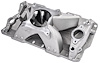 Intake Manifold for 1955-1995 Small Block Chevy 262-400, Hi-Rise Single Plane [Satin] - image 1