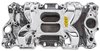 Cool Gap Intake Manifold for 1955-1996 Small Block Chevy, Dual Plane [Polished] - image 2