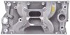 Cool Gap Intake Manifold for Small Block Chevy with 1996-2002 Vortec L31 Cast Iron Heads, Dual Plane [Satin] - image 2