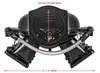 Fabricated Aluminum Tall-Profile Intake Manifold for GM Gen III/IV LS Engines w/Cathedral Port LS1, LS2, LS6-Style Heads - image 2