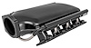 Fabricated Aluminum Low-Profile Intake Manifold for GM Gen III/IV LS Engines w/Cathedral Port LS1, LS2, LS6-Style Heads - image 1