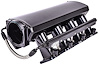 Fabricated Intake Manifold for GM LS3 and L92 [Black Aluminum]