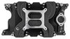 Cool Gap Intake Manifold for 1957-2003 Small Block Chrysler/Mopar 318, 340 & 360, Dual Plane [Black] - image 2
