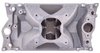 Intake Manifold for 1996-2002 Small Block Chevy 350 Vortec, Hi-Rise Single Plane [Satin] - image 2